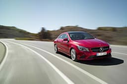 Mercedes CLA compact saloon photo gallery